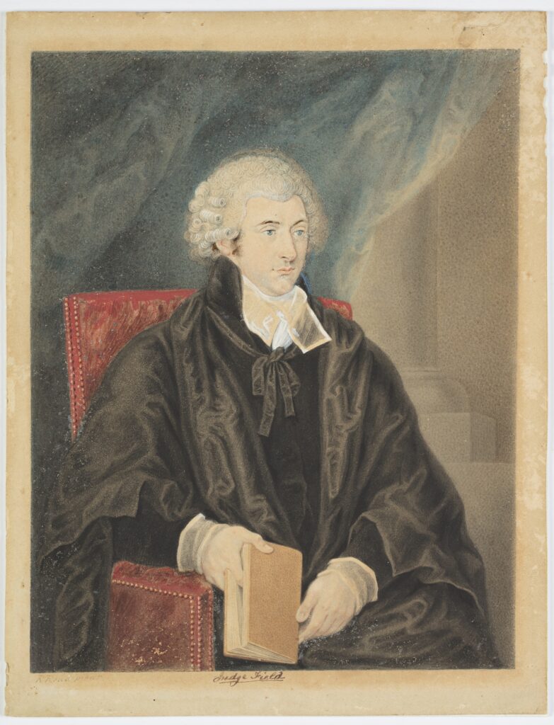 Barron Field, ca.1820 / painted by Richard Read. State Library of New South Wales.